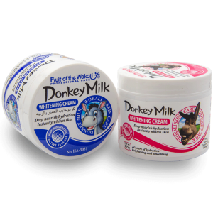 Donkey milk whitening cream