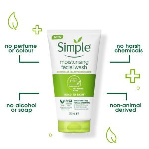 Simple moisturizing washing gel